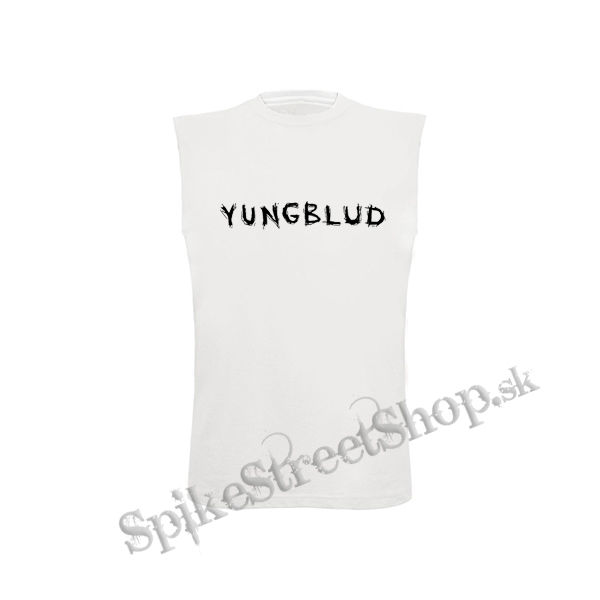 YUNGBLUD - Logo - biele detské tričko bez rukávov