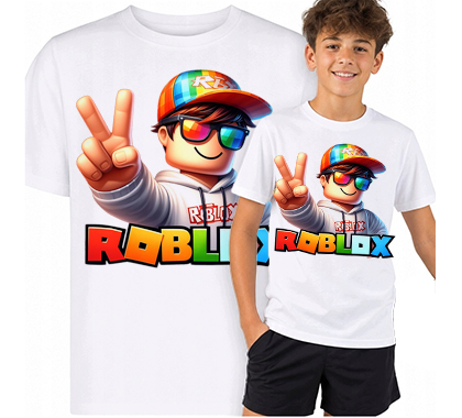 ROBLOX - Game Poster Motive 2 - biele detské tričko
