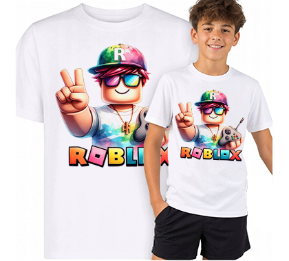 ROBLOX - Game Poster Motive 3 - biele detské tričko
