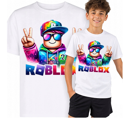 ROBLOX - Game Poster Motive 4 - biele detské tričko
