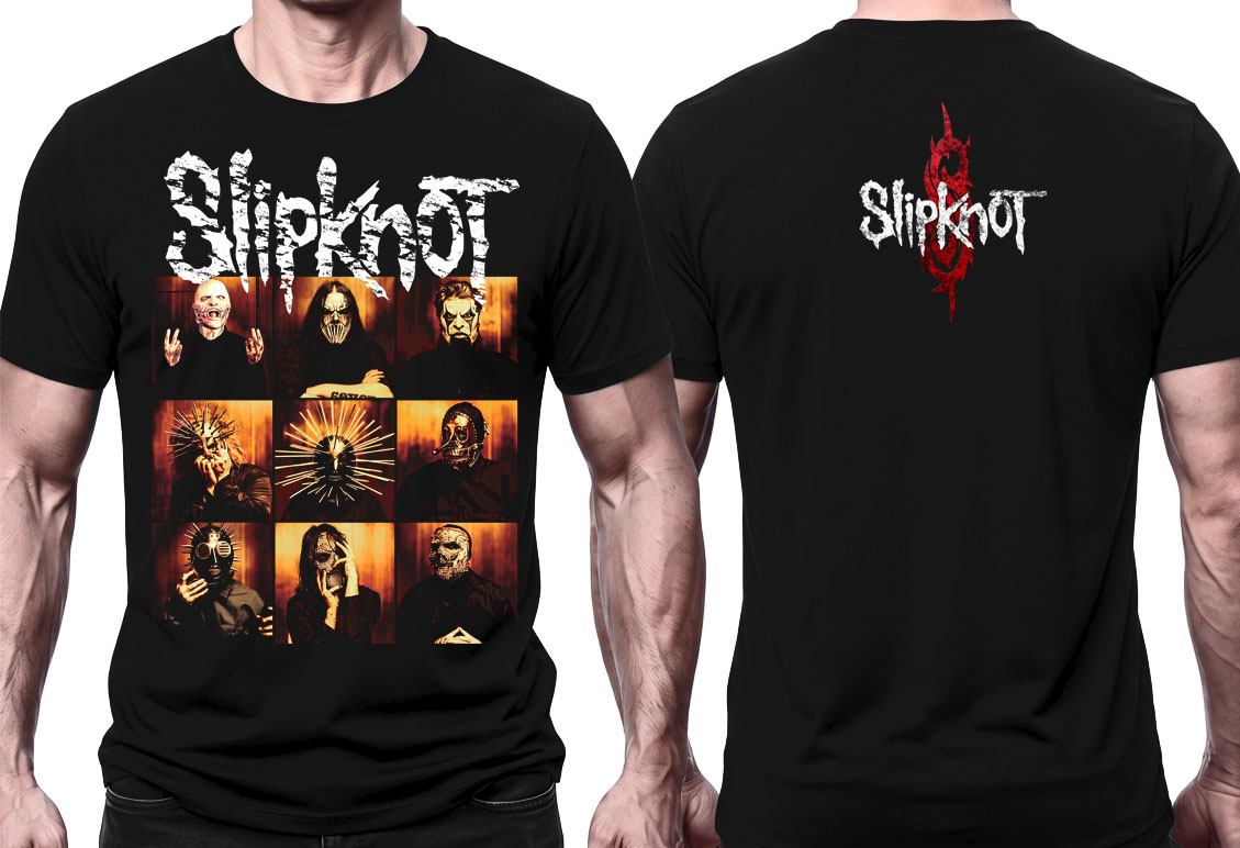 SLIPKNOT - Portraits - čierne pánske tričko