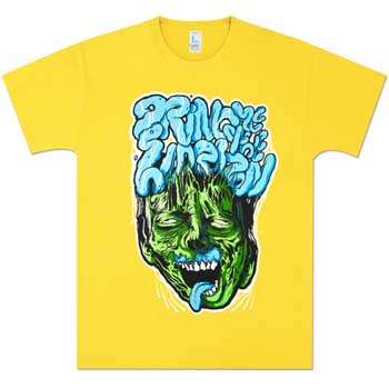 BRING ME THE HORIZON - Zombie Head - žlté pánske tričko