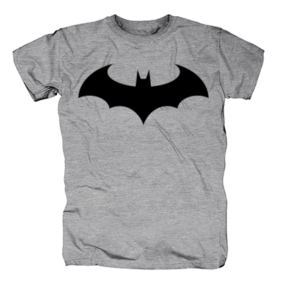 BATMAN - Modern Logo - sivé pánske tričko