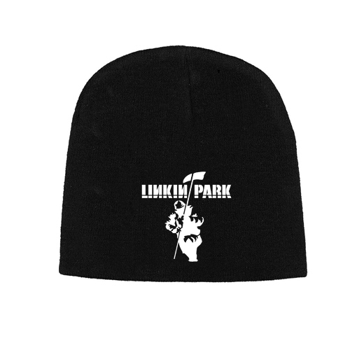 Čierna zimná čiapka LINKIN PARK - Hybrid Theory Icon