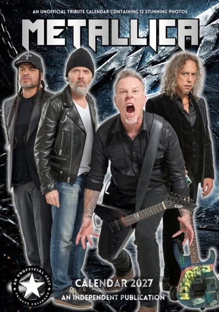 METALLICA - kalendár pre rok 2027