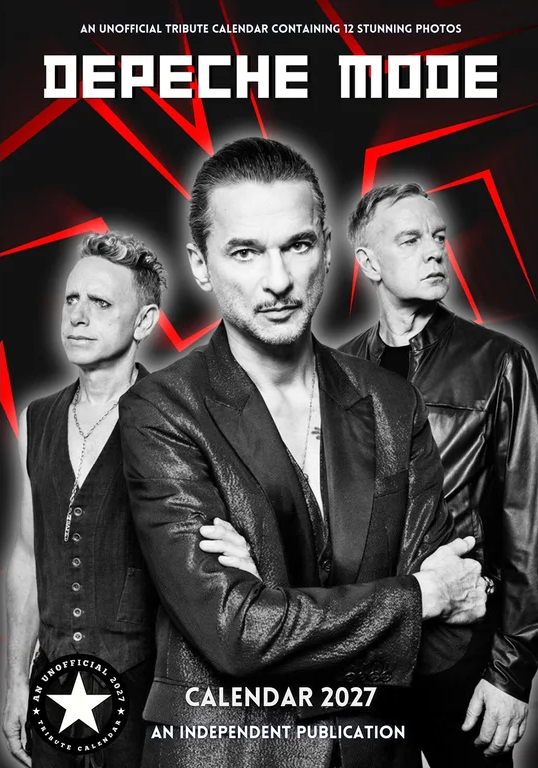 DEPECHE MODE - kalendár pre rok 2027