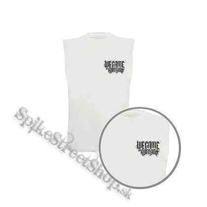 WE CAME AS ROMANS - Logo - biele pánske tričko bez rukávov
