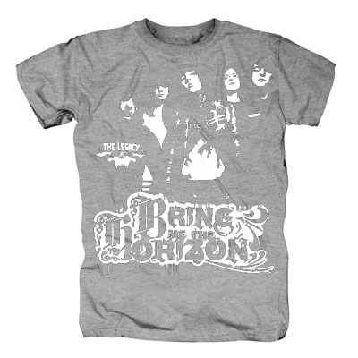BRING ME THE HORIZON - Band - sivé pánske tričko