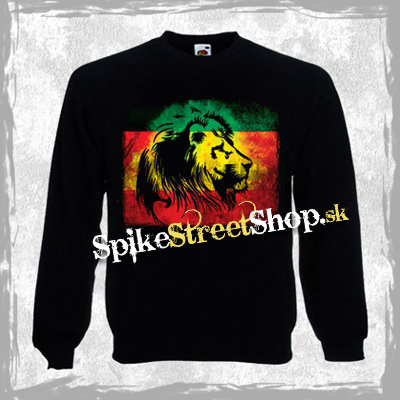 REGGAE LION - mikina bez kapuce