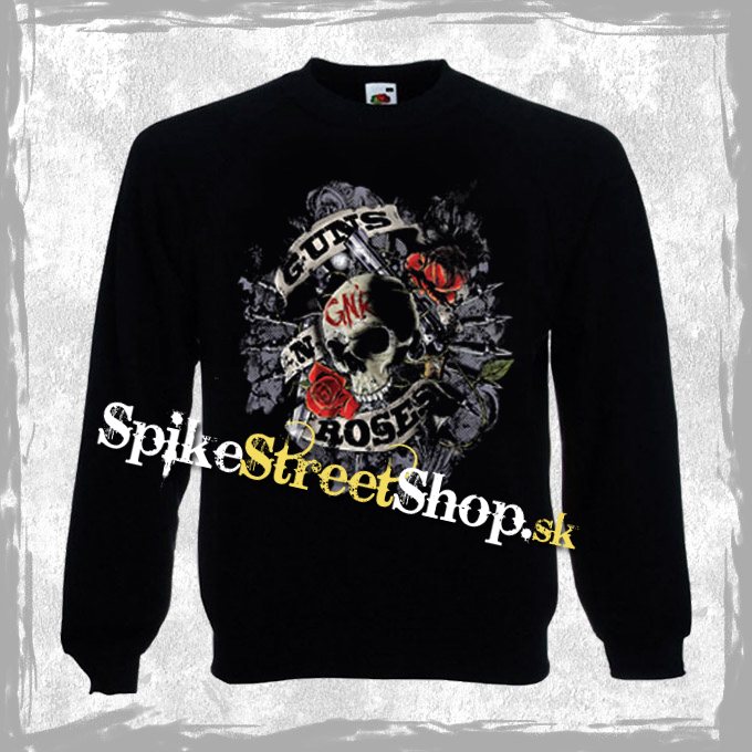 GUNS N ROSES - Ice Skull - mikina bez kapuce