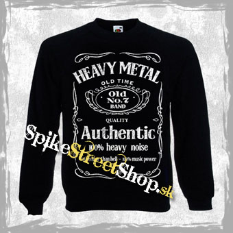 HEAVY METAL - Jack Daniels Motive - mikina bez kapuce