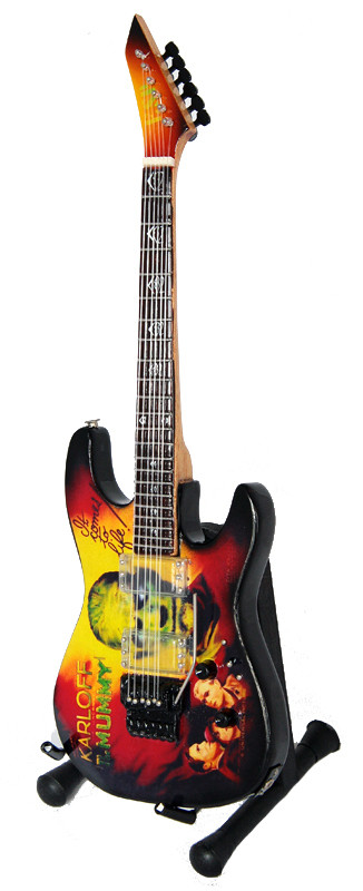 Gitara KIRK HAMMETT - ESP KH2II Boris Karloff Mummy - Mini Guitar USA