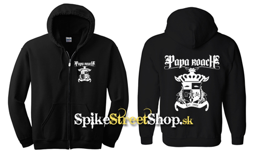 PAPA ROACH - Logo - mikina na zips