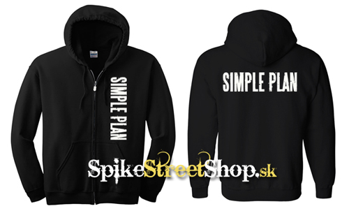 SIMPLE PLAN - Logo - mikina na zips