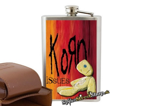 KORN - Issues - nerezová ploskačka na alkohol