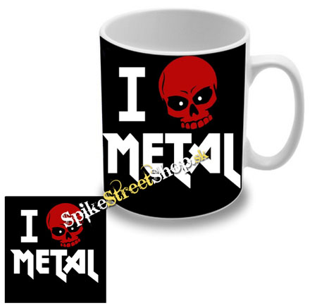 Hrnček I LOVE METAL