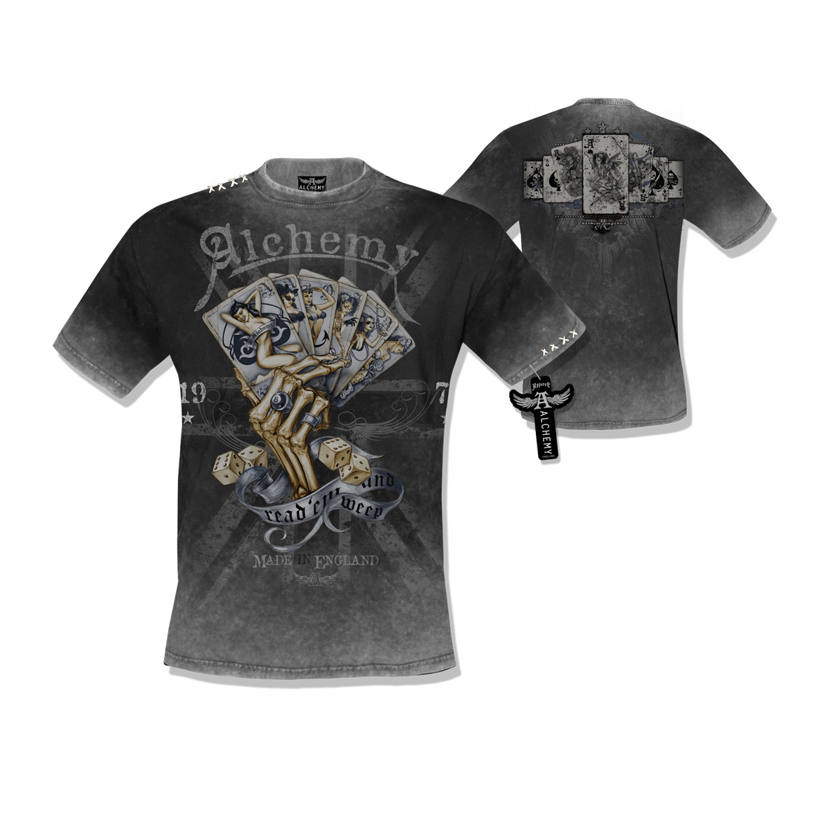 ALCHEMY - Read Em And Weep T-Shirt - pánske tričko