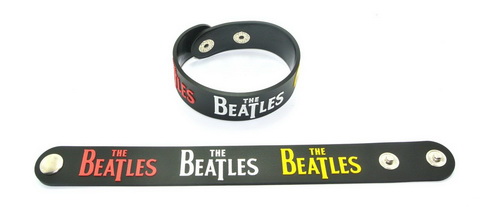 Náramok BEATLES - Tricolour Drop T Logo