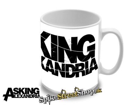 Hrnček ASKING ALEXANDRIA - BW Logo