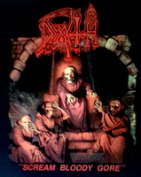 DEATH - Scream Bloody Gore - chrbtová nášivka