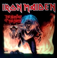 IRON MAIDEN - The NUmber Of The Beast - chrbtová nášivka