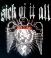 SICK OF IT ALL - Death To Tyrants - chrbtová nášivka