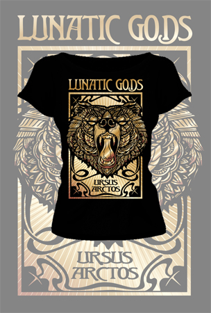 LUNATIC GODS - Ursus Arctos - dámske tričko