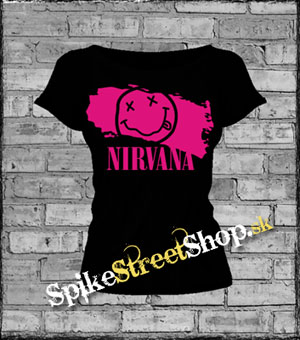 NIRVANA - Pink - dámske tričko