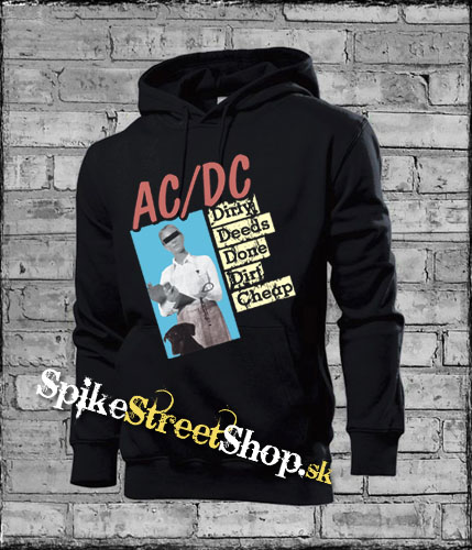 AC/DC - Dirty Deeds Done Dirt Cheap - čierna pánska mikina 
