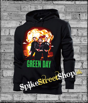 GREEN DAY - Grenade Band - čierna pánska mikina 