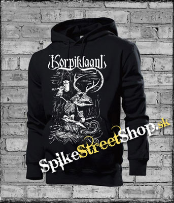 KORPIKLAANI - Blacksmith - čierna pánska mikina 