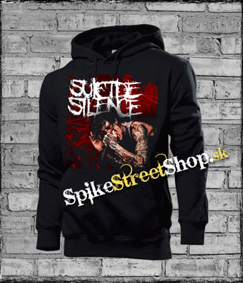 SUICIDE SILENCE - Mitch Lucker - čierna pánska mikina 