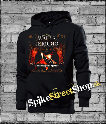 WALLS OF JERICHO - The American Dream - čierna pánska mikina 
