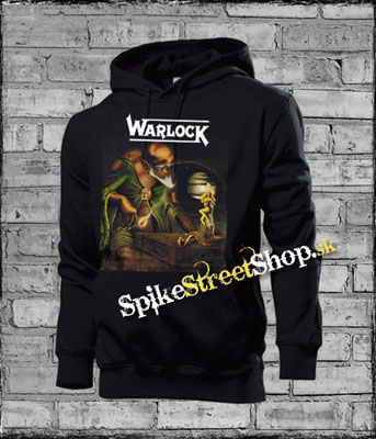 WARLOCK - Burning The Witches - čierna pánska mikina 