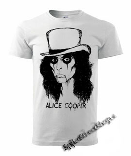 ALICE COOPER - Portrait - biele pánske tričko