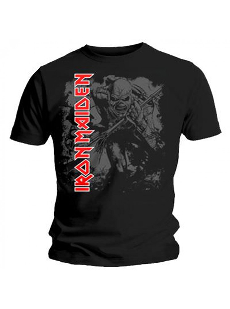 IRON MAIDEN - HI-Contrast Trooper - čierne pánske tričko