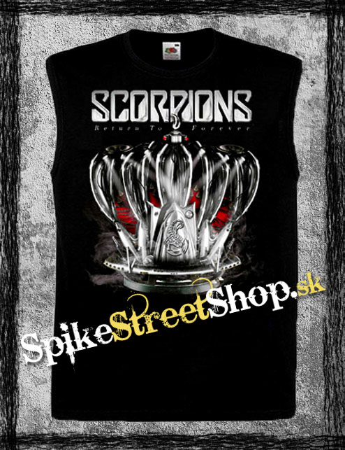 SCORPIONS - Return To Forever - čierne pánske tričko bez rukávov