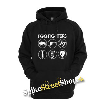 FOO FIGHTERS - Albums - čierna pánska mikina