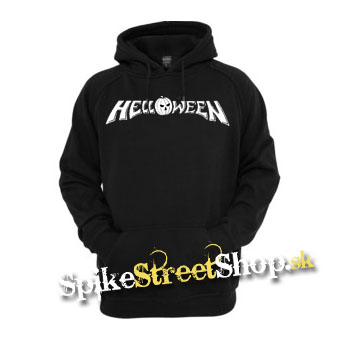 HELLOWEEN - Logo - čierna pánska mikina