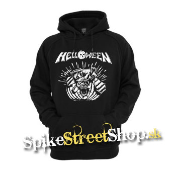 HELLOWEEN - Metal Pumpkin Head - čierna pánska mikina