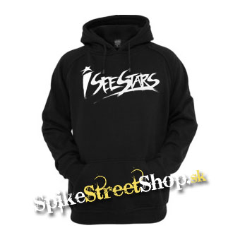 I SEE STARS - Logo - čierna pánska mikina