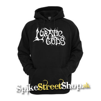 LUNATIC GODS - Logo - čierna pánska mikina