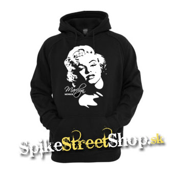 MARILYN MONROE - Portrait - čierna pánska mikina