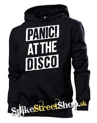 PANIC! AT THE DISCO - Big Logo - čierna pánska mikina