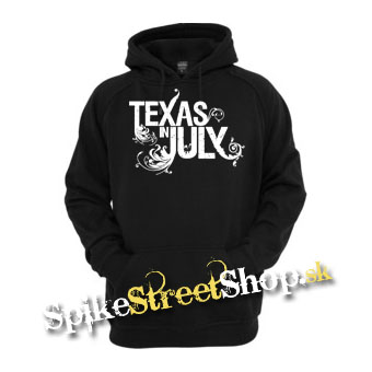 TEXAS IN JULY - Logo - čierna pánska mikina