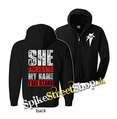 I SEE STARS - She Screams My Name - mikina na zips