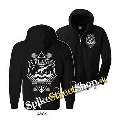 IN FLAMES - Siren Charms - mikina na zips