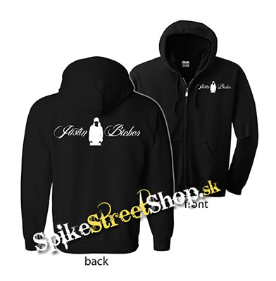 JUSTIN BIEBER - Logo - mikina na zips