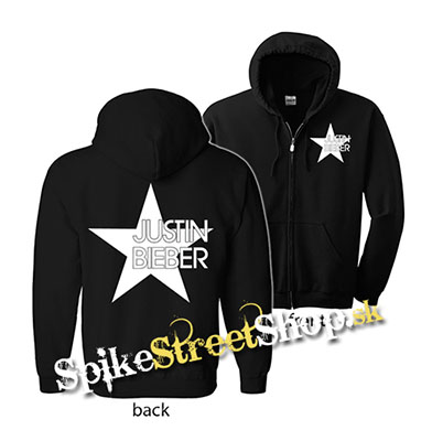JUSTIN BIEBER - Star - mikina na zips
