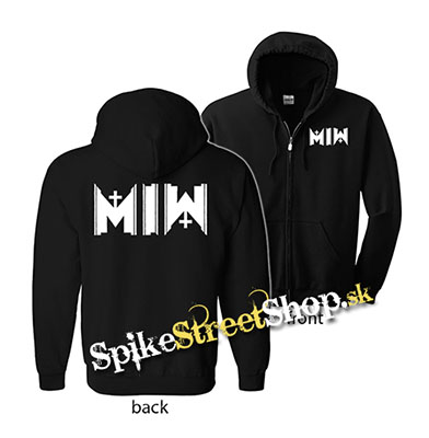 MOTIONLESS IN WHITE - Logo Cemetery - mikina na zips